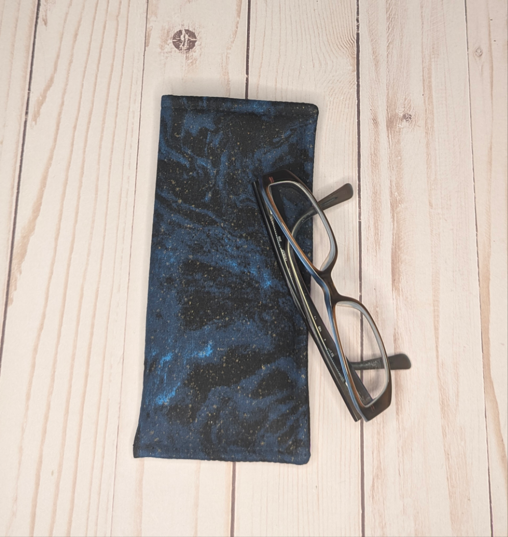 Blue galaxy Eyeglass holder