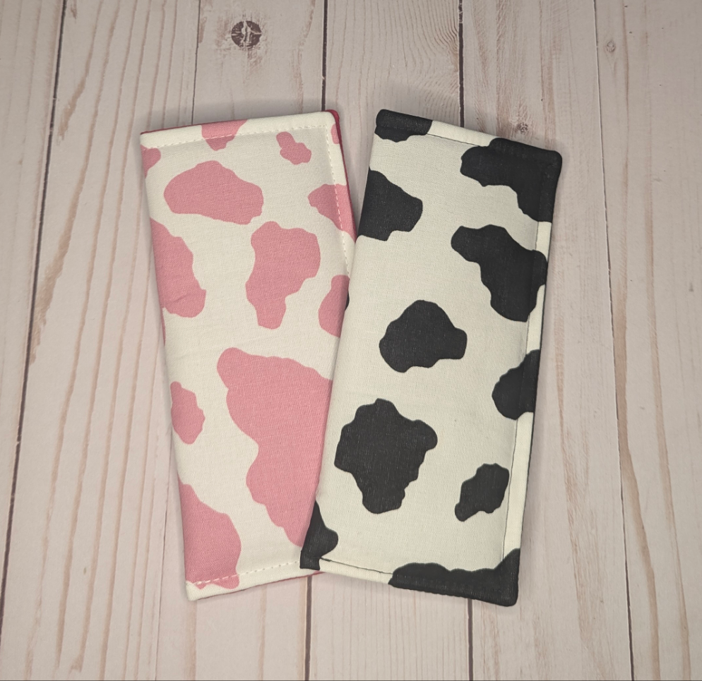 Pink Cow Eyeglass holder