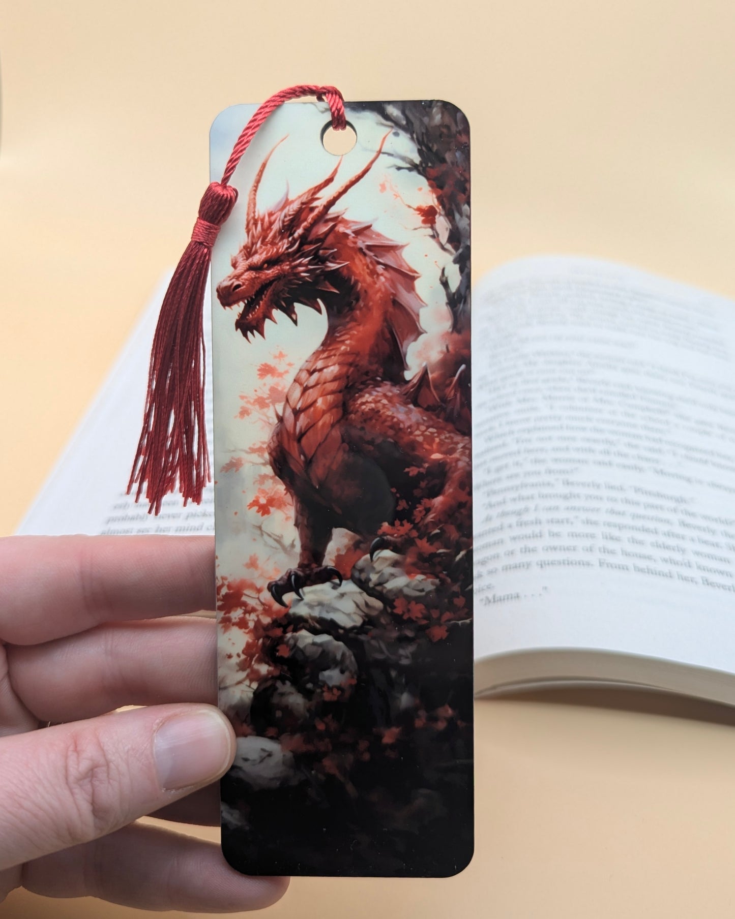 Red Dragon Bookmark