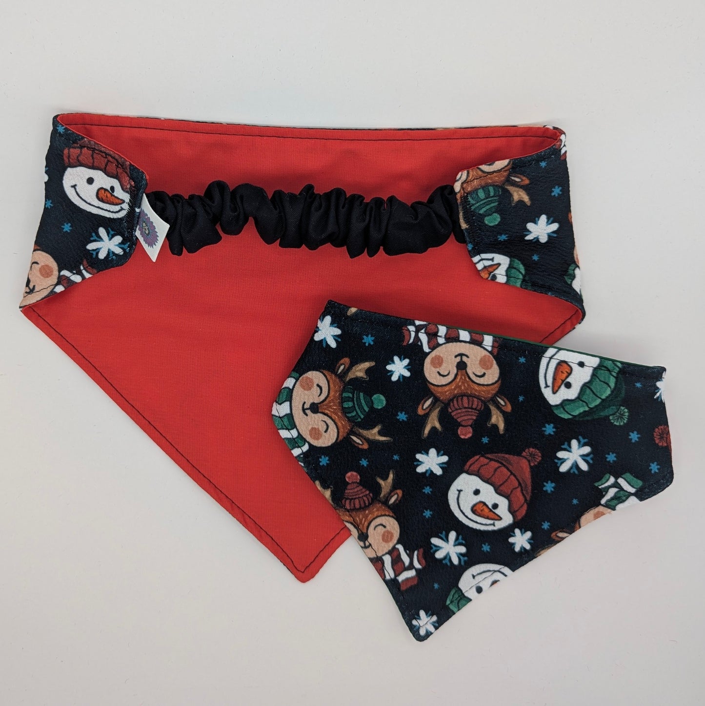 Winter Friends scrunchie bandana