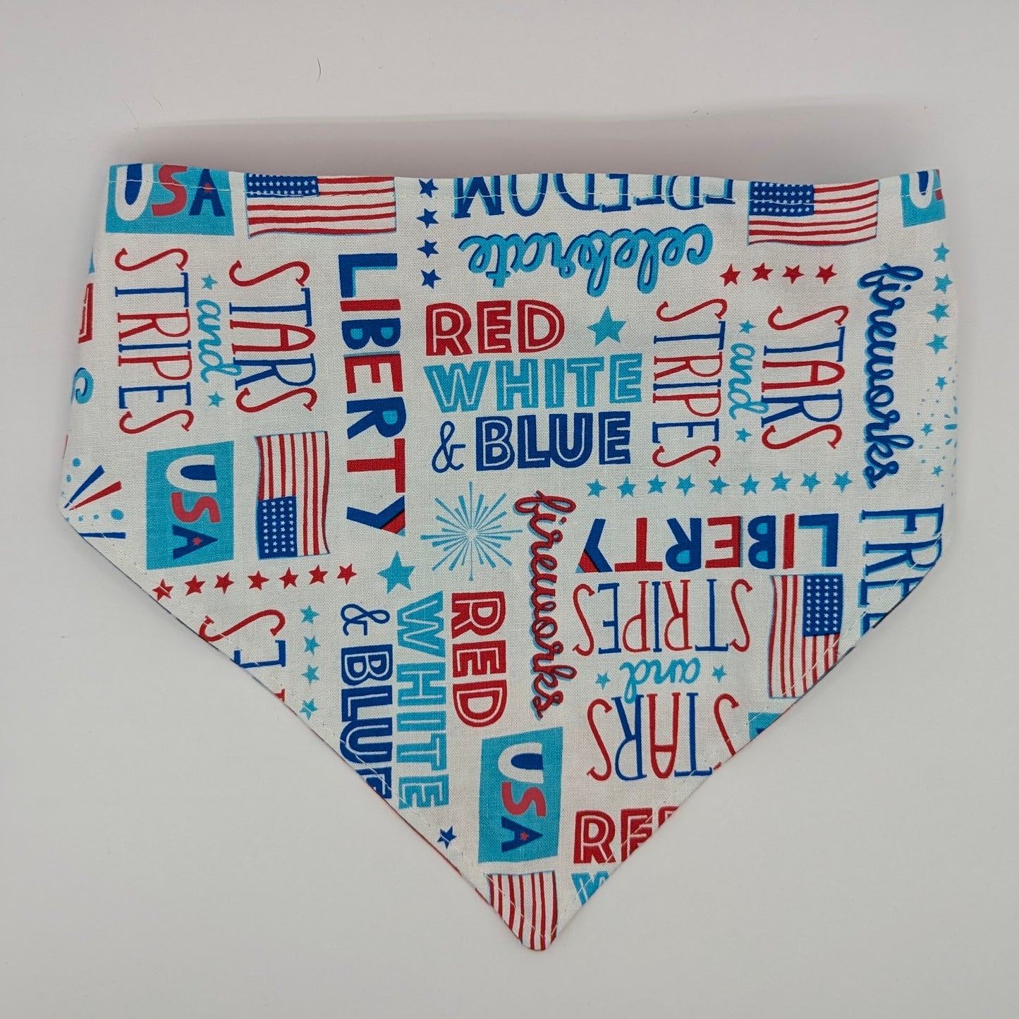 RWB Marble Scrunchie Bandana-reversible