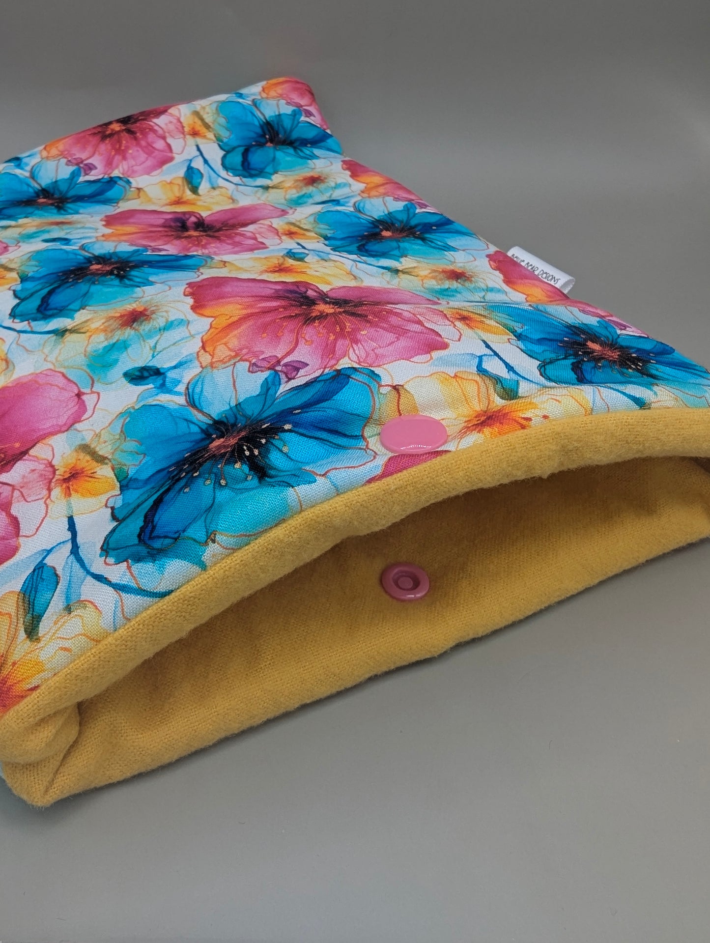 Watercolor Floral reader sleeve