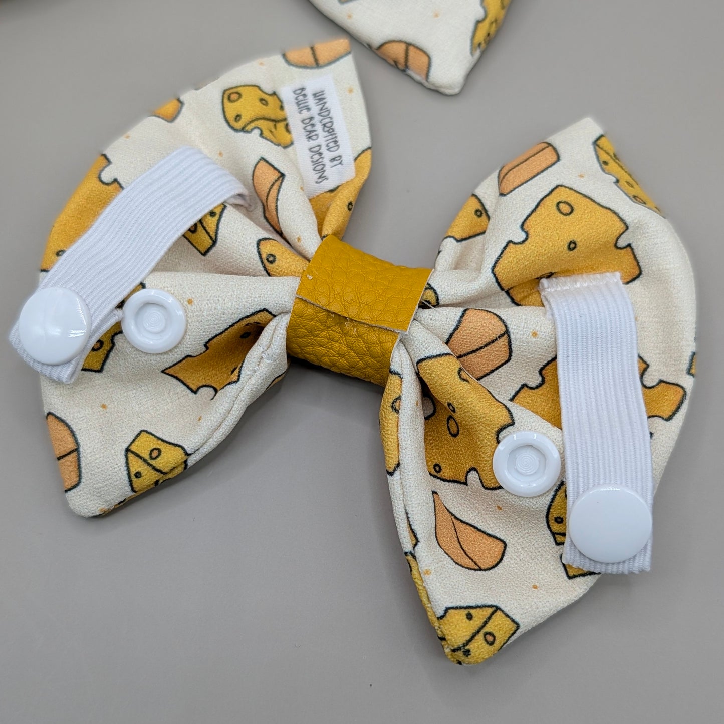 Bellie Bear Bows - Cheese