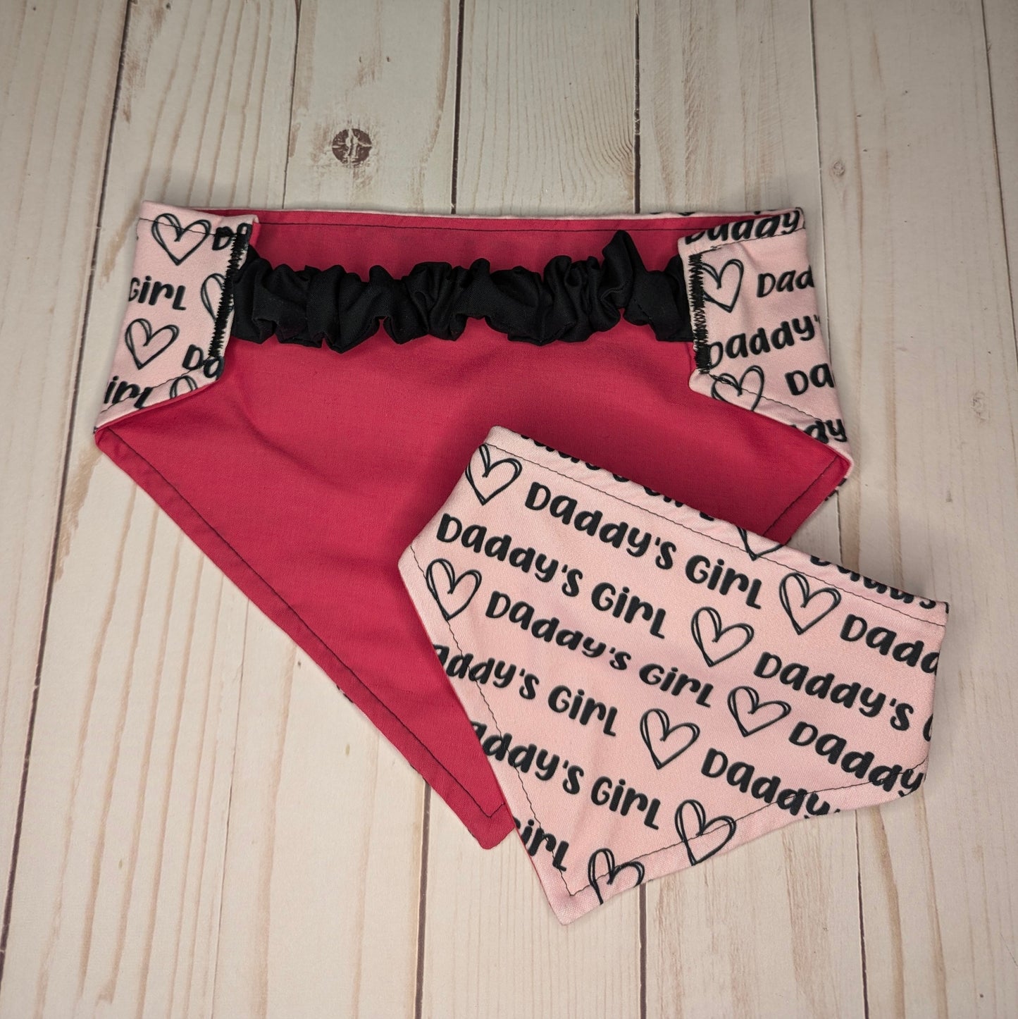 Daddy's Girl Scrunchie bandana