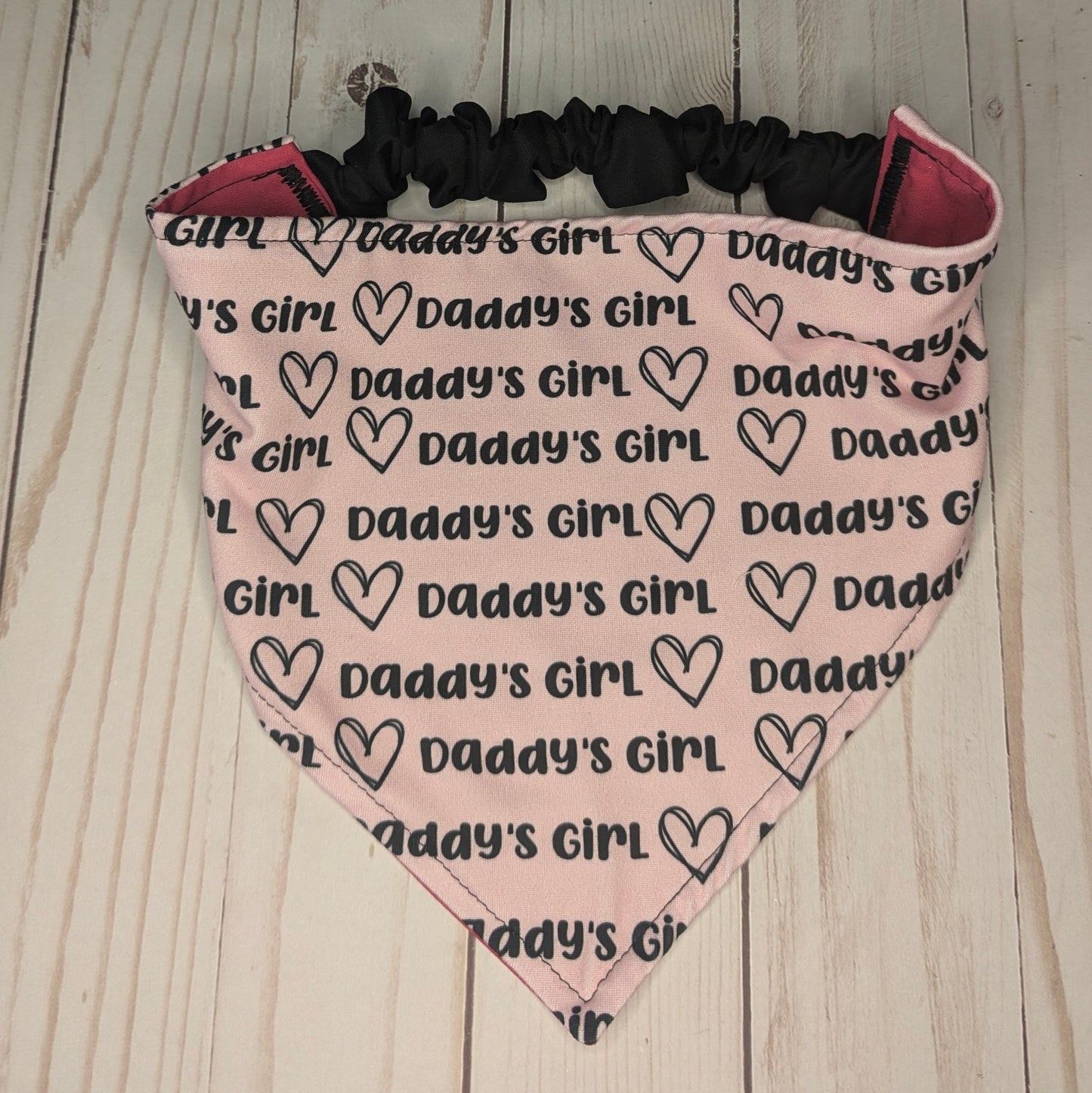 Daddy's Girl Scrunchie bandana