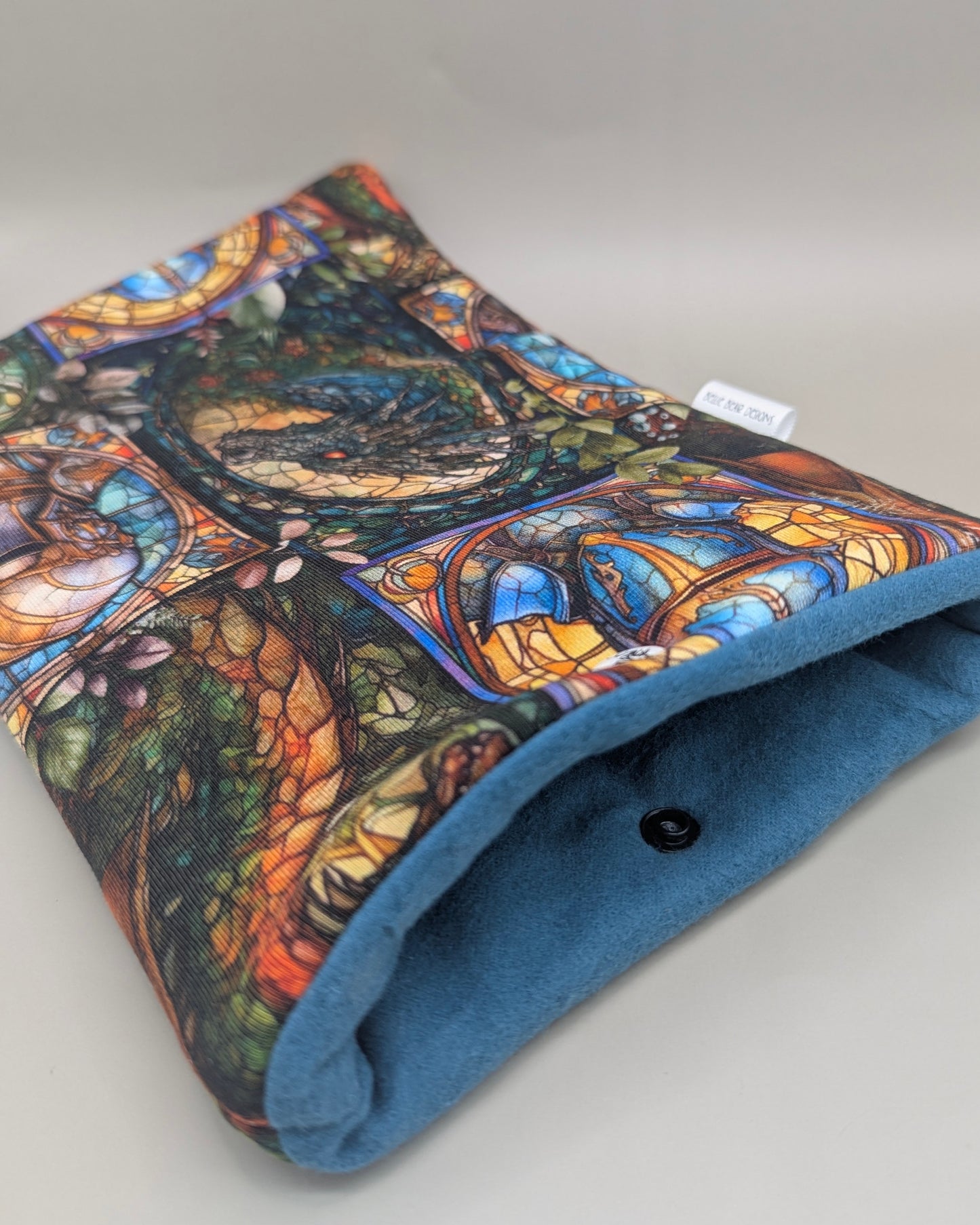 Stained Glass Dragon reader sleeve