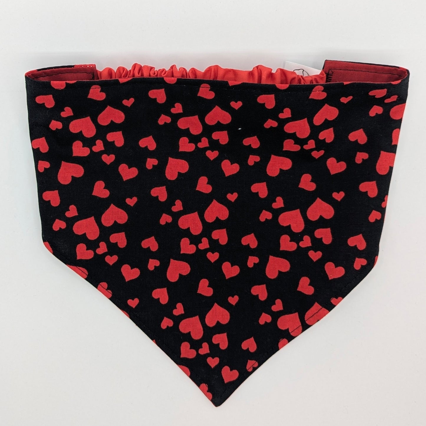 Floating Hearts Scrunchie Pet Bandana