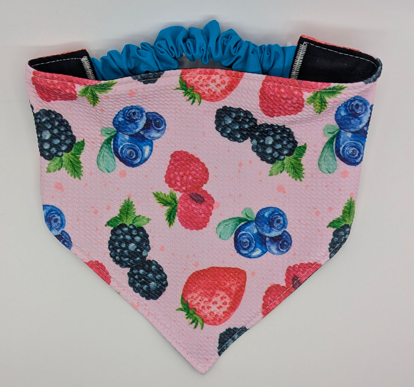 Mixed Fruit Scrunchie Pet Bandana