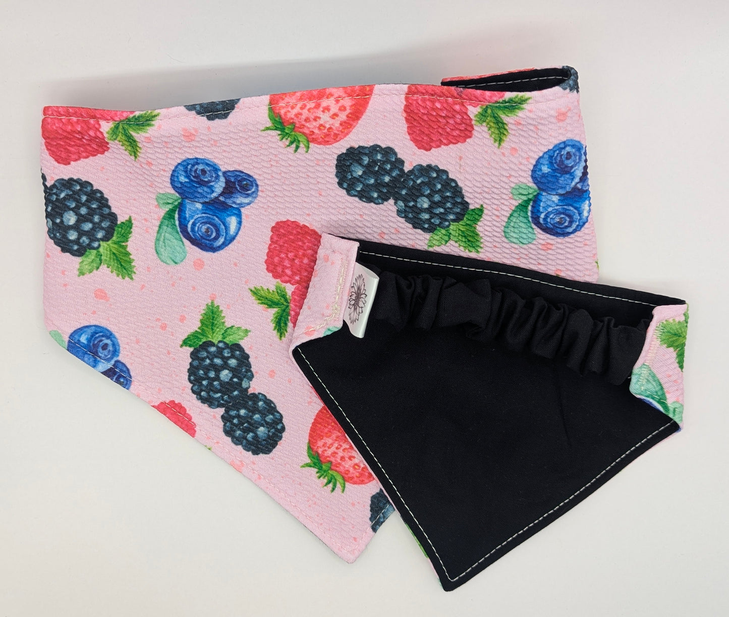 Mixed Fruit Scrunchie Pet Bandana