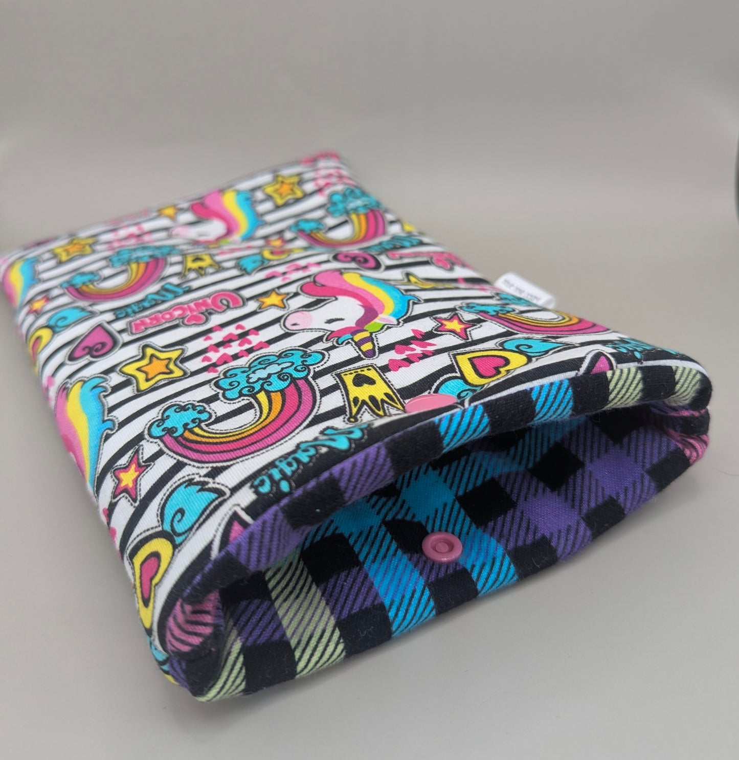 Rainbow Doodle reader sleeve