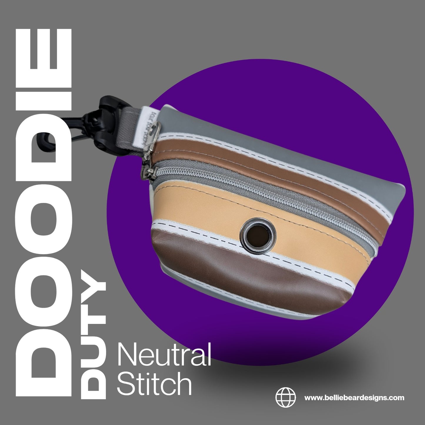 Doodie Duty Bags- Neutral Stitch (New Design)