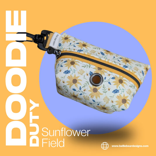 Doodie Duty Bags- Sunflower Field (New Design)