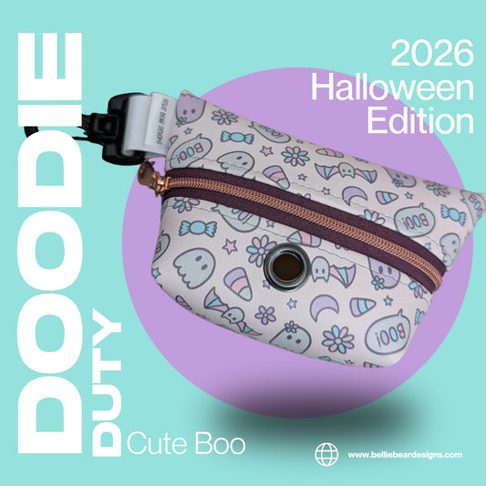 Doodie Duty Bags- Cute Boo (New Design)