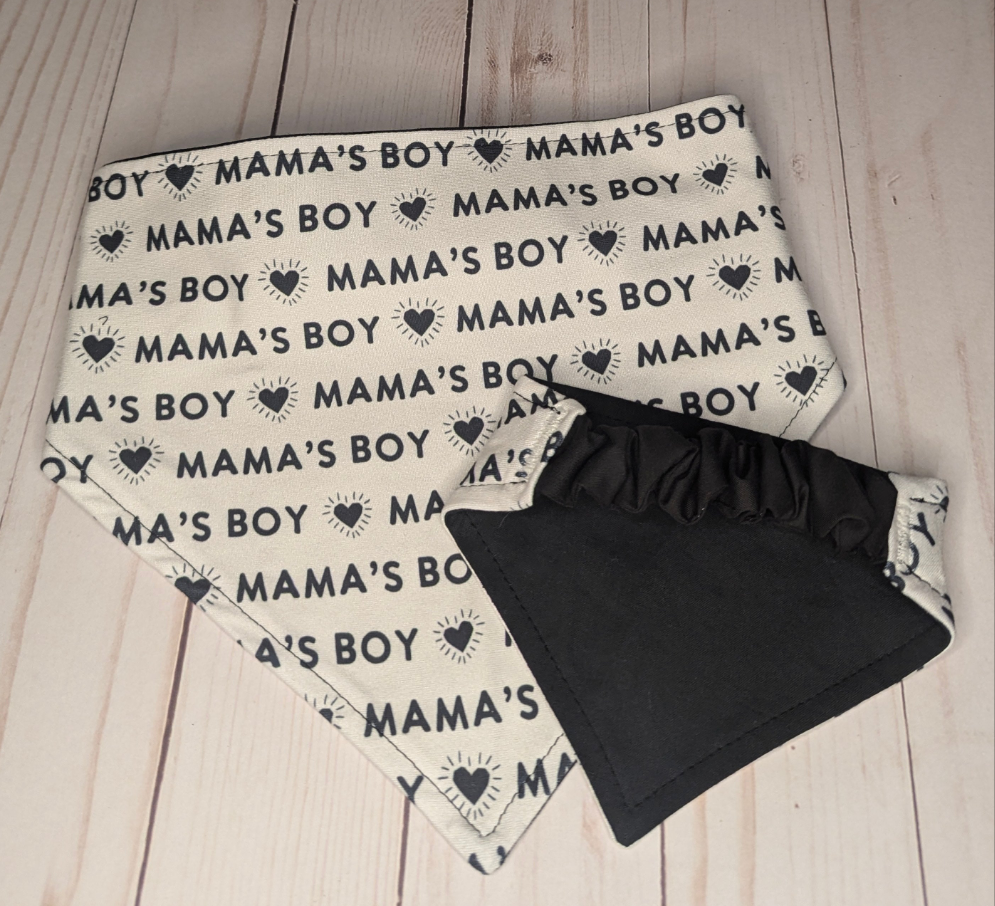 Mama's Boy Scrunchie bandana
