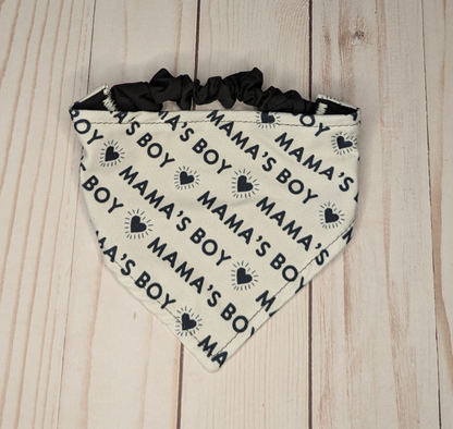 Mama's Boy Scrunchie bandana