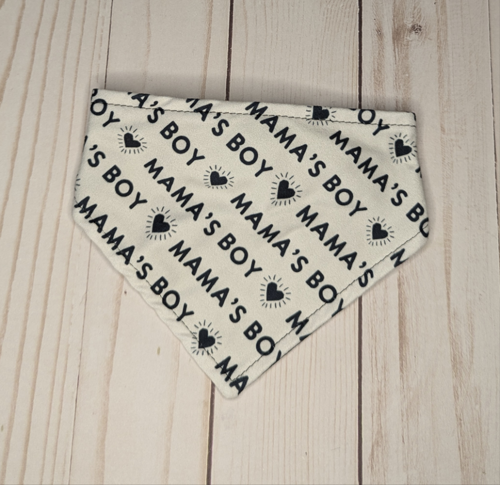 Mama's Boy Scrunchie bandana