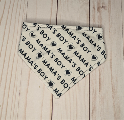 Mama's Boy Scrunchie bandana