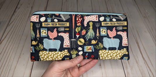 Farm House Clutch Bag