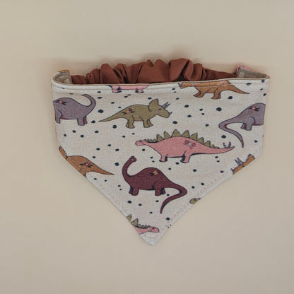 Mini floral Dino Scrunchie Bandana