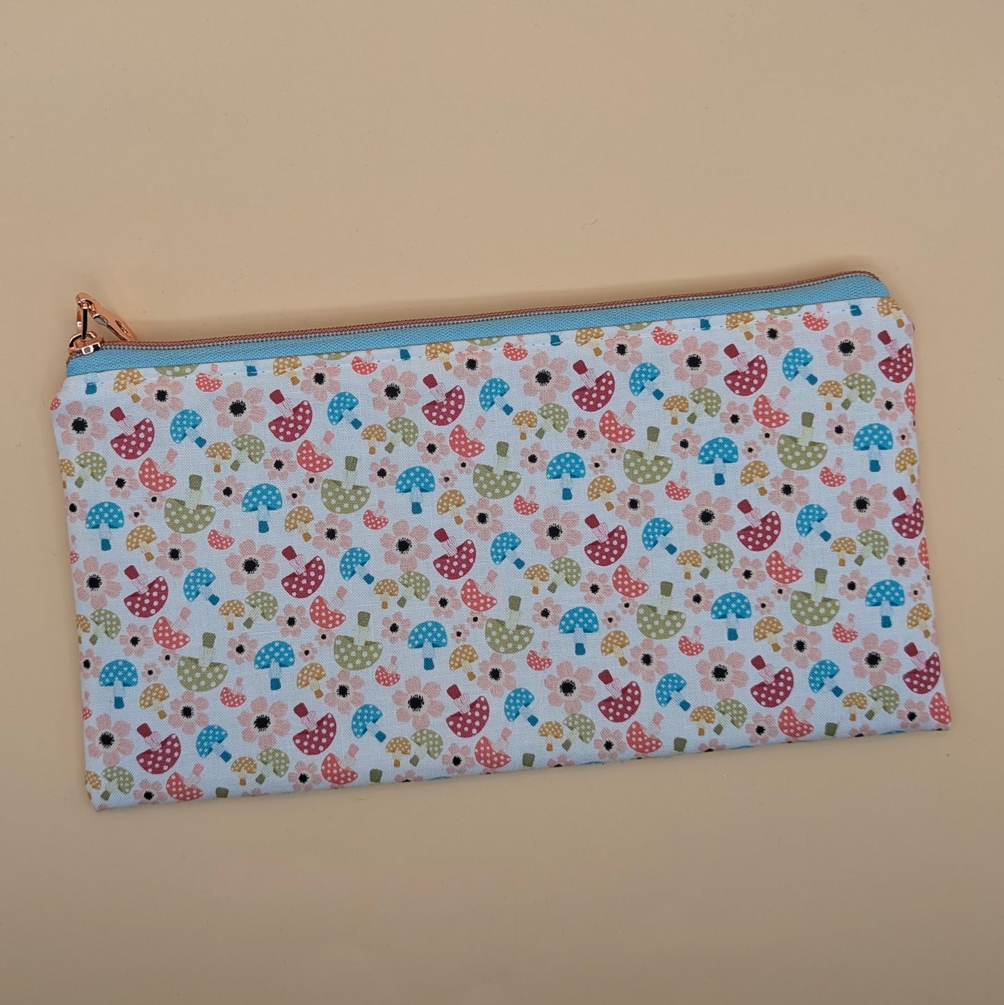 Tiny colorful Mushrooms Clutch Bag