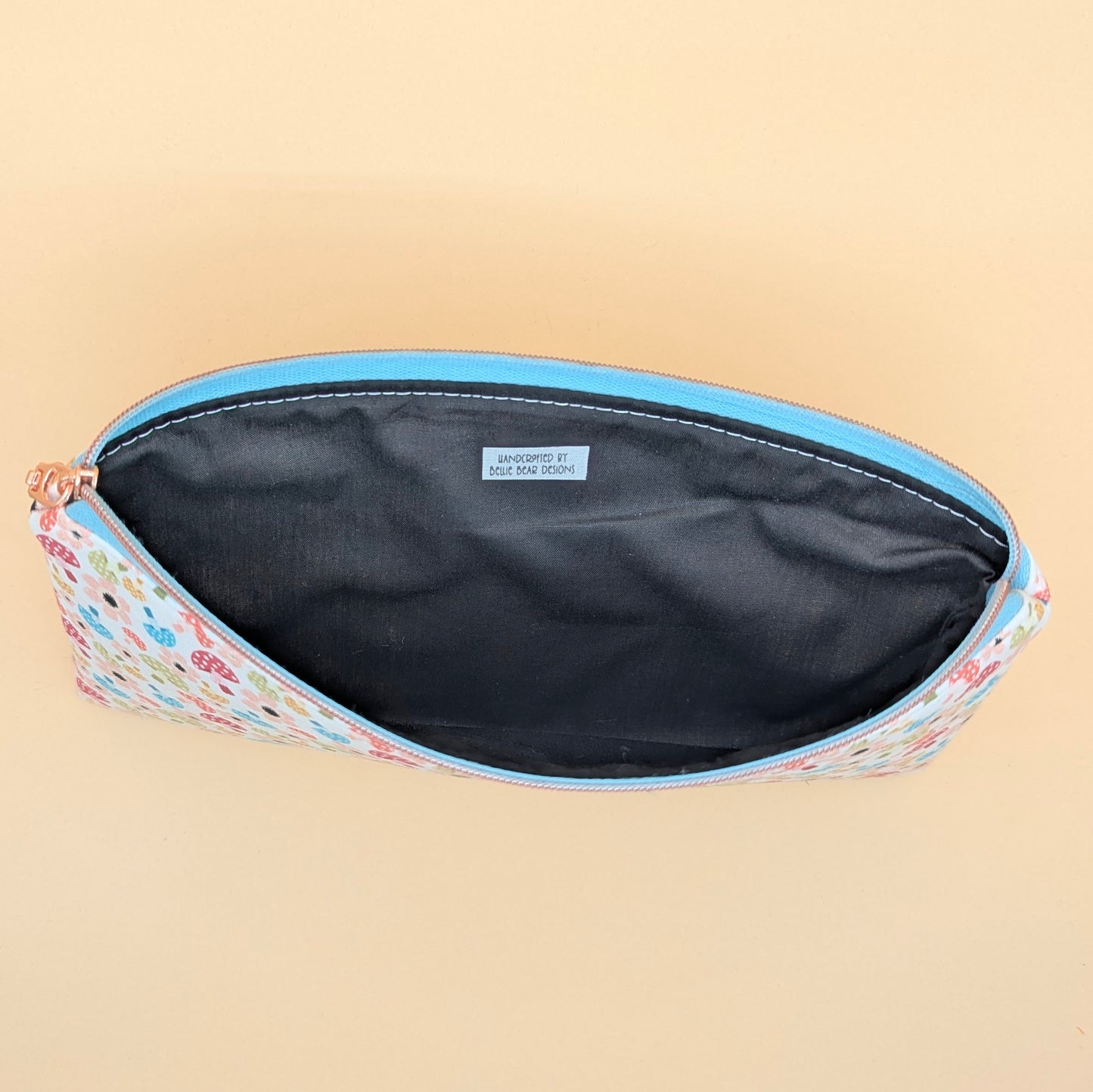 Tiny colorful Mushrooms Clutch Bag