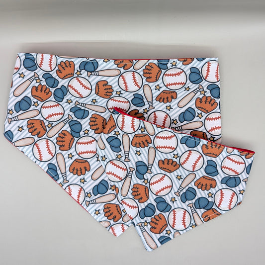 Scrunchie Pet Bandana - Ball game