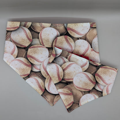 Scrunchie Pet Bandana - Baseball