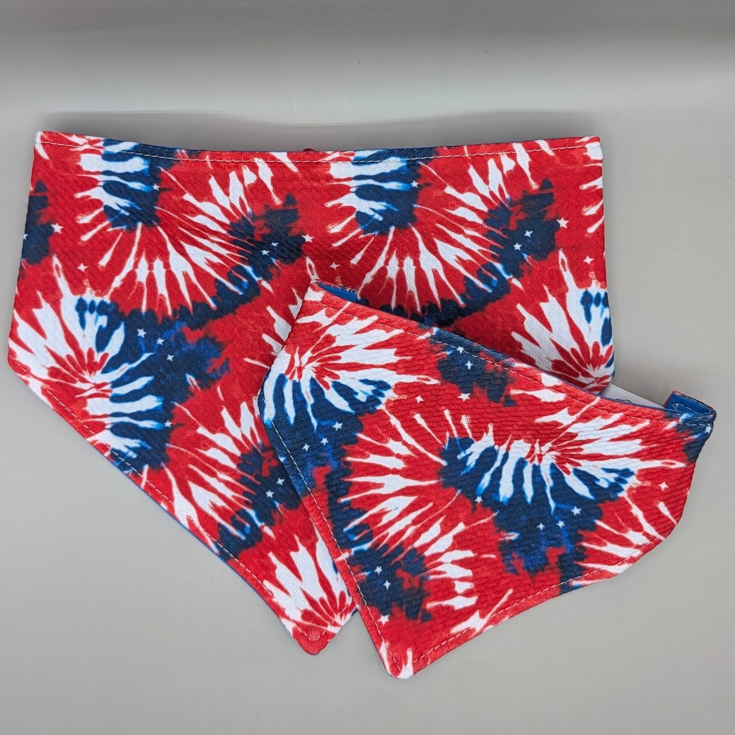 Scrunchie Pet Bandana - RWB Tie-dye