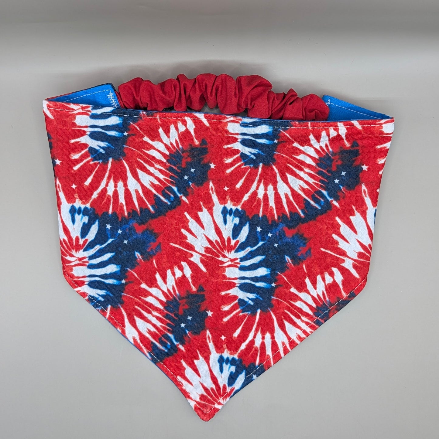 Scrunchie Pet Bandana - RWB Tie-dye