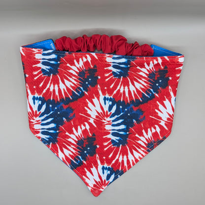 Scrunchie Pet Bandana - RWB Tie-dye