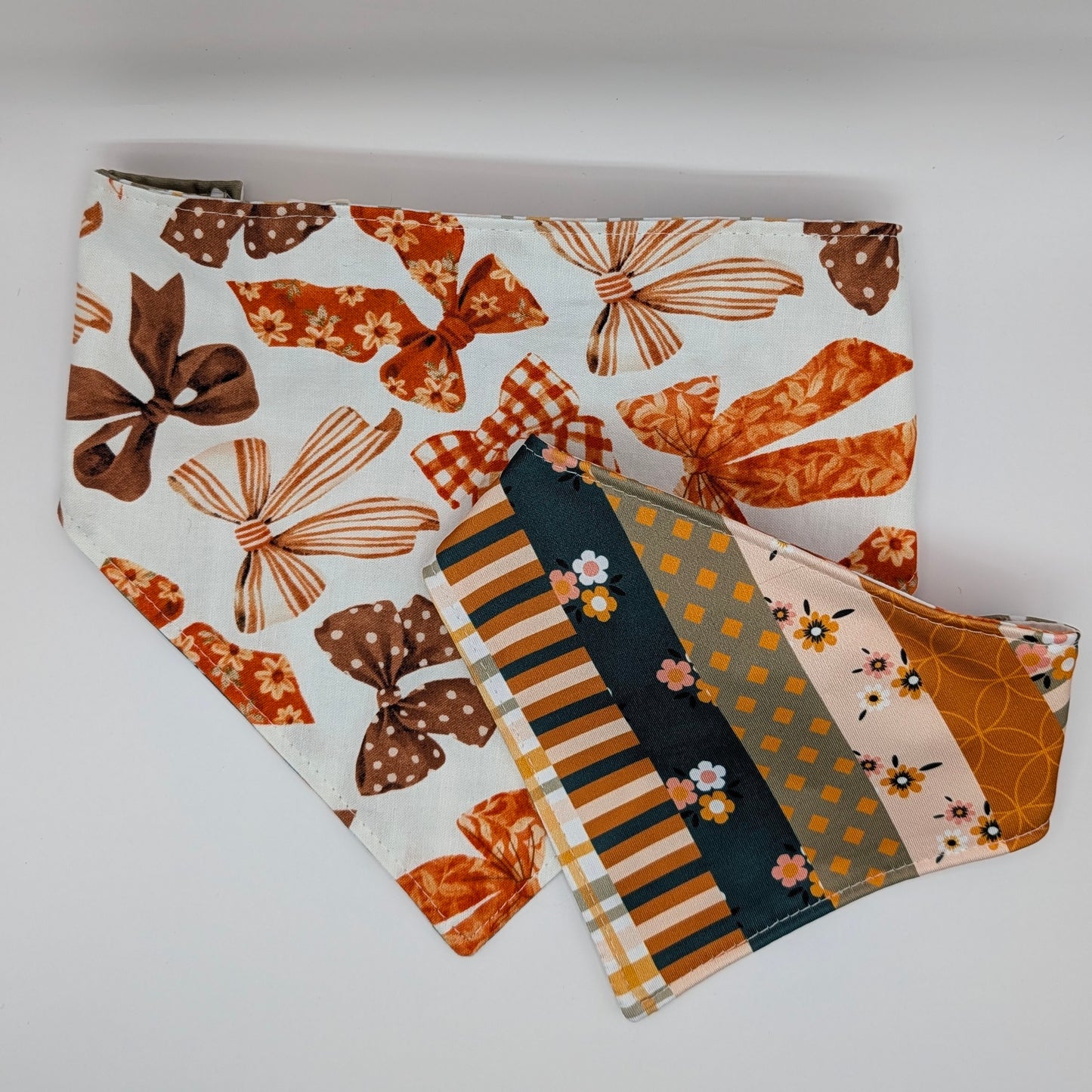 Reversible Scrunchie Bandana- Boho Bows