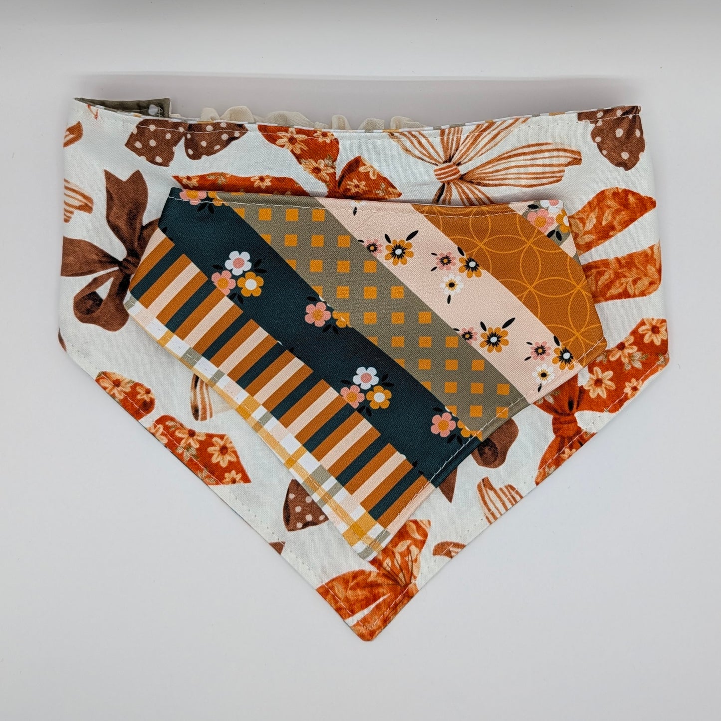 Reversible Scrunchie Bandana- Boho Bows