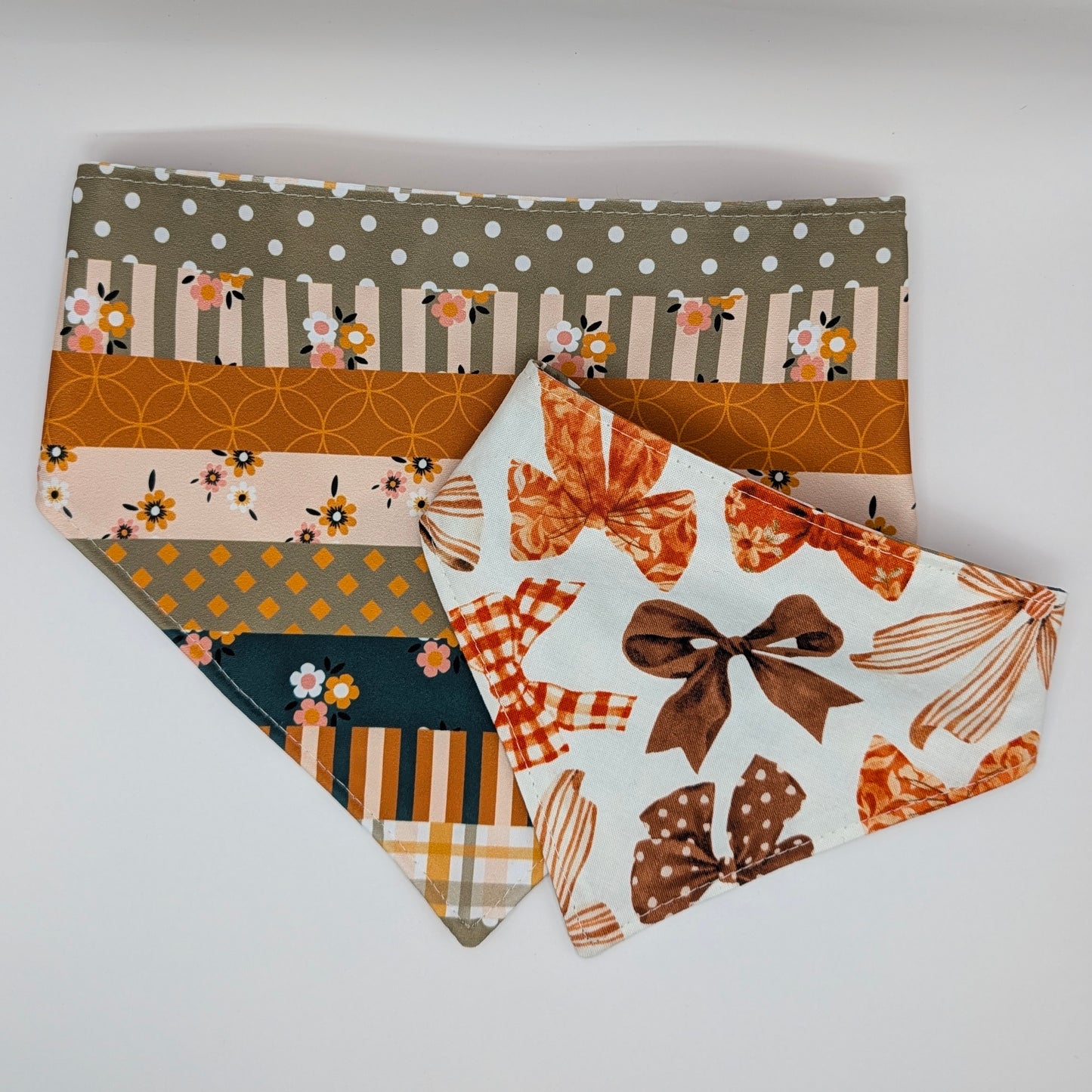 Reversible Scrunchie Bandana- Boho Bows