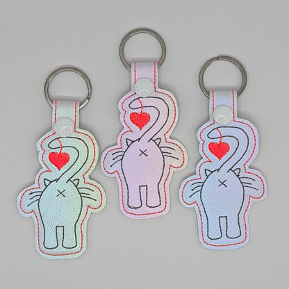 Cat Butts Keychains
