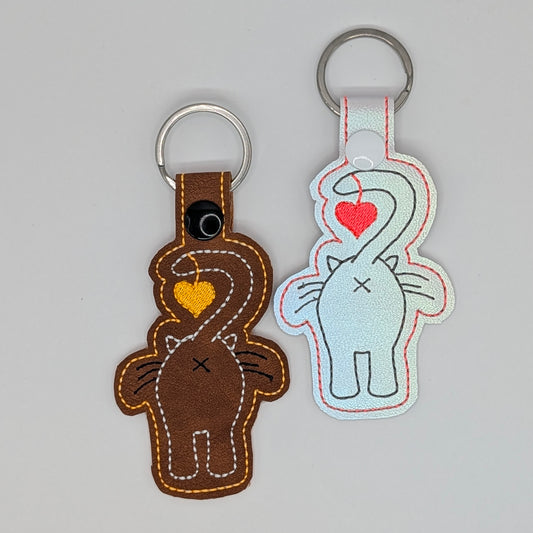 Cat Butts Keychains