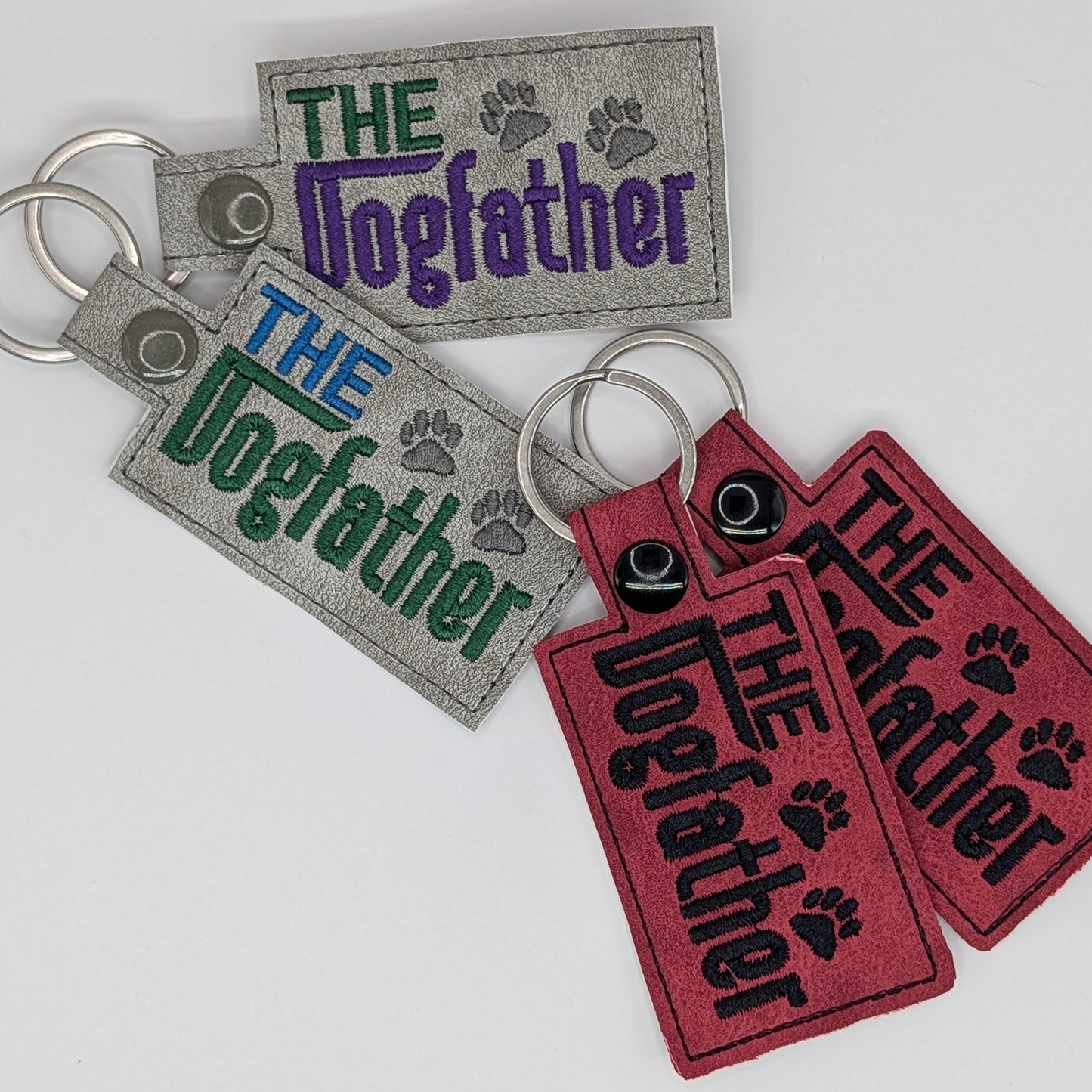 Dog Father Keychains