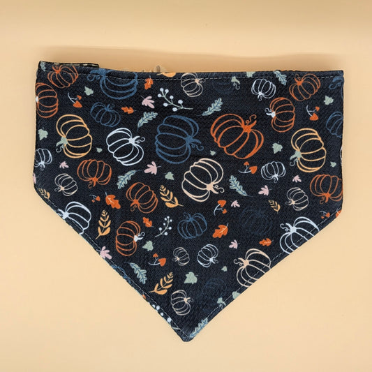 Reversible Scrunchie Bandana- Little Pumpkins