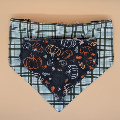 Reversible Scrunchie Bandana- Little Pumpkins