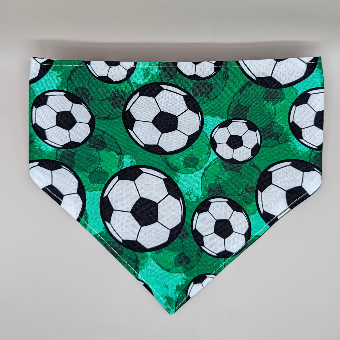 Scrunchie Bandanas (single side)- Soccer