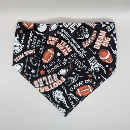 Scrunchie Bandanas (single side)- Football Words