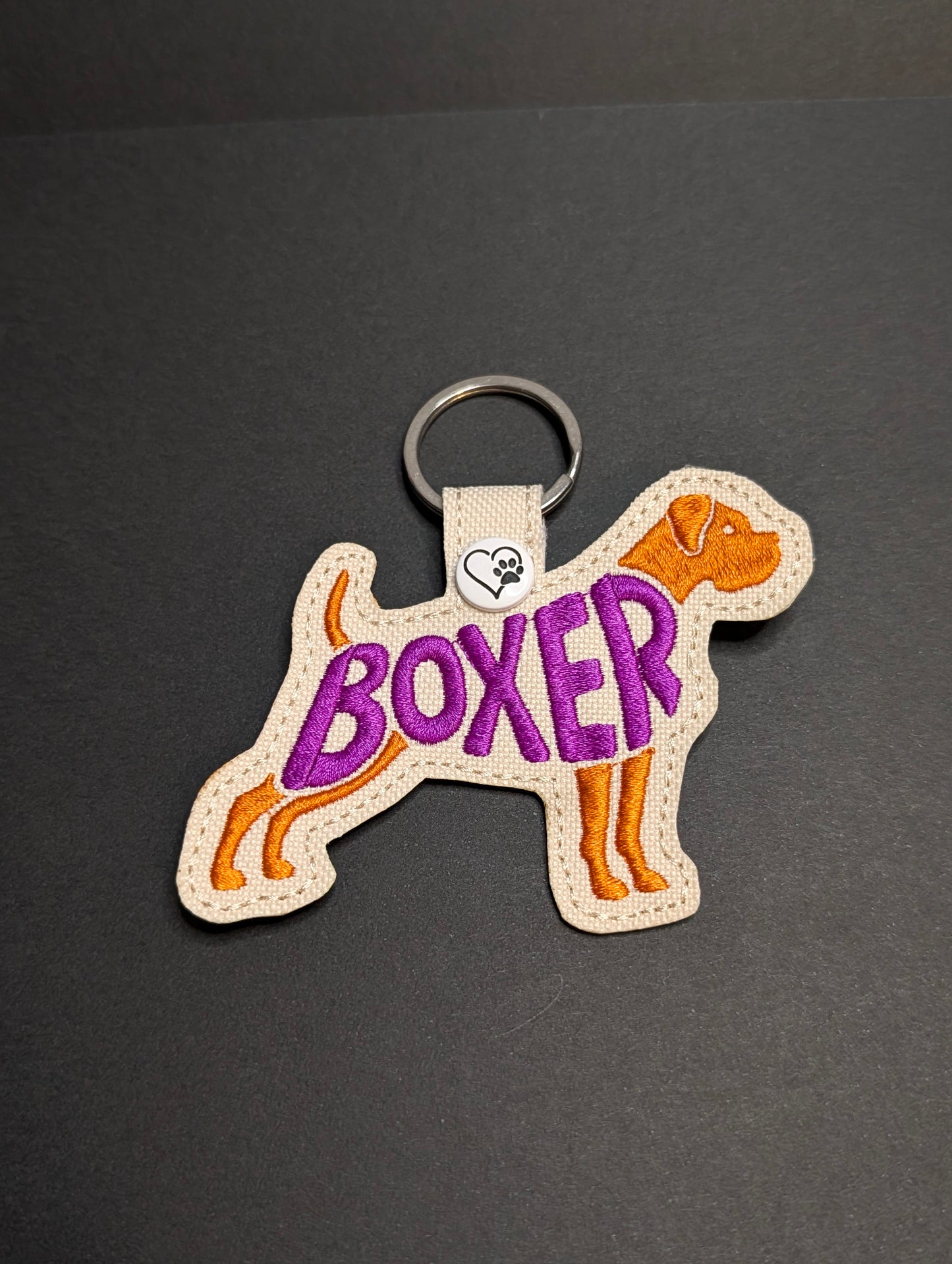 Dog Breed Keychains - Boxer