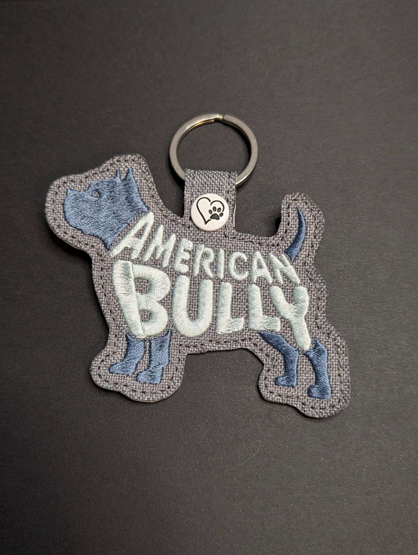 Dog Breed Keychains - American Bully