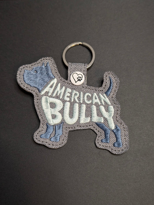 Dog Breed Keychains - American Bully