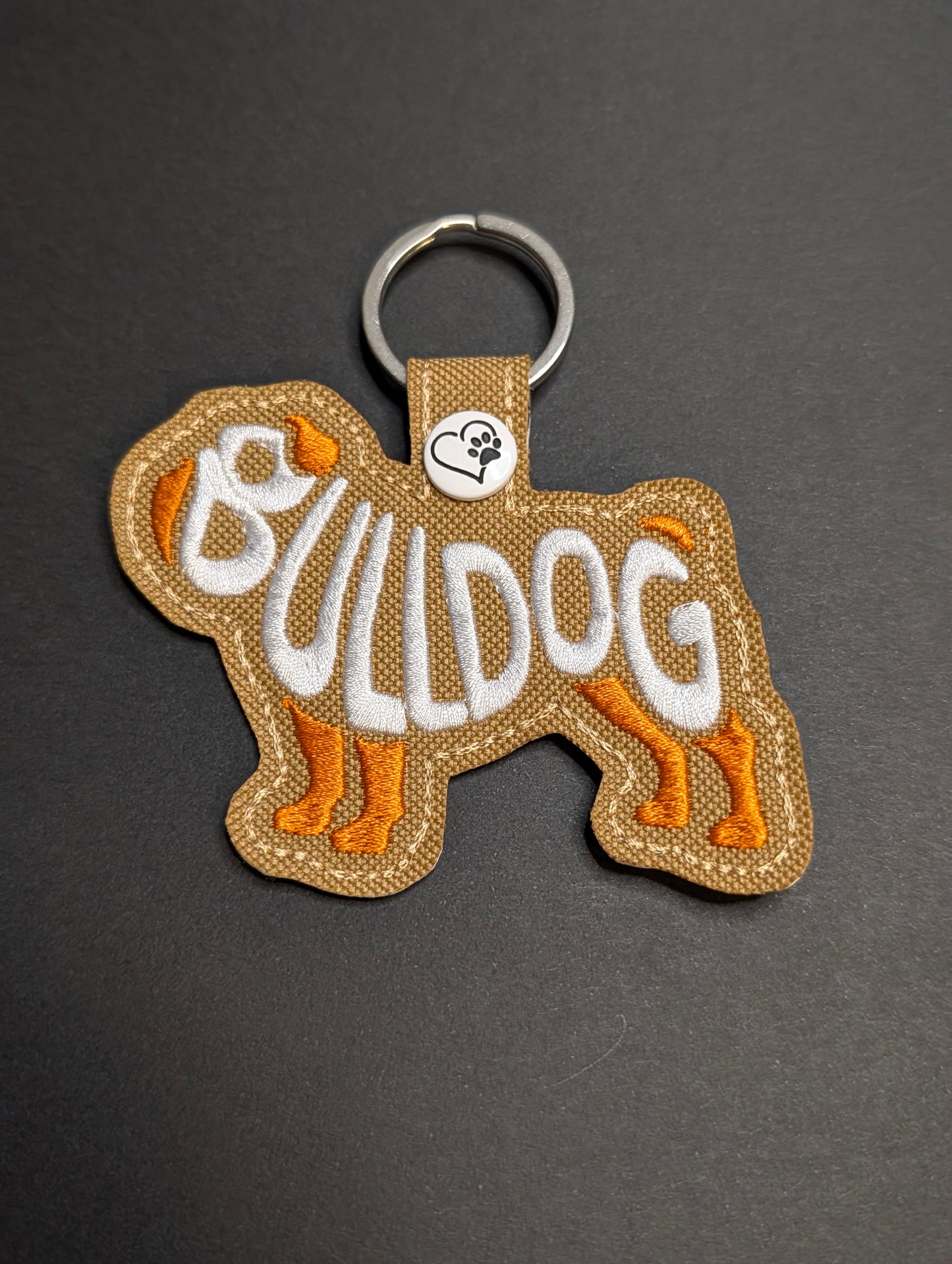 Dog Breed Keychains - Bulldog