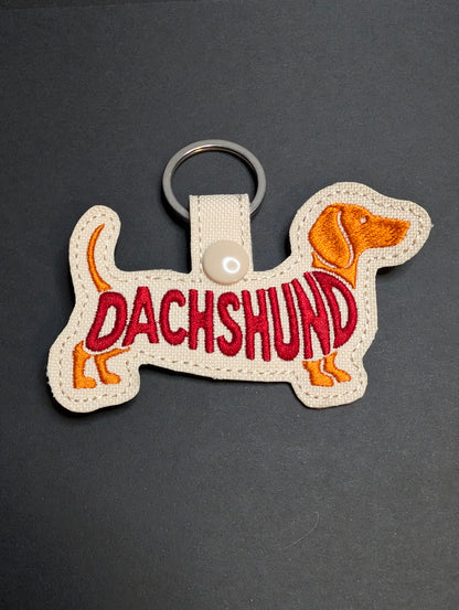 Dog Breed Keychains - Dachshund