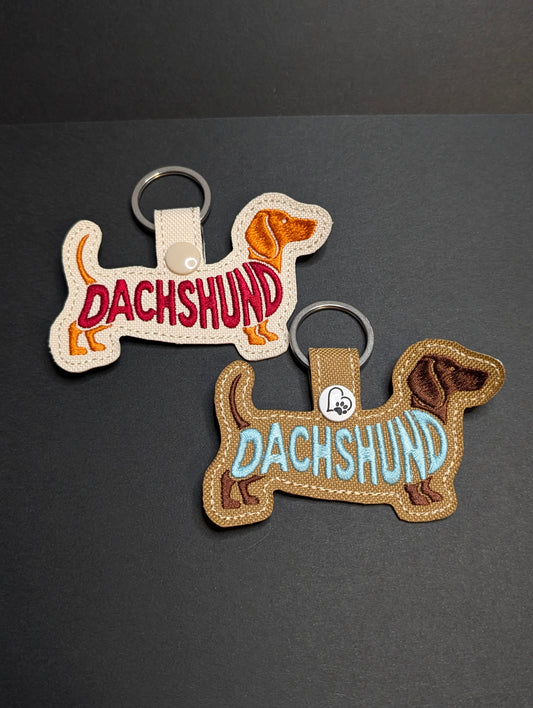 Dog Breed Keychains - Dachshund