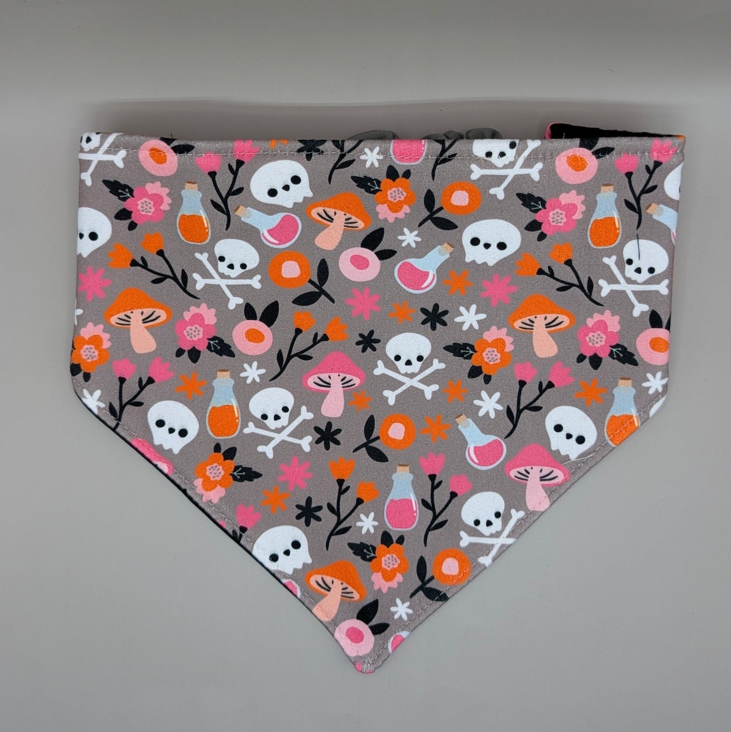 Skulls and Potions Scrunchie bandana