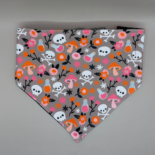 Skulls and Potions Scrunchie bandana