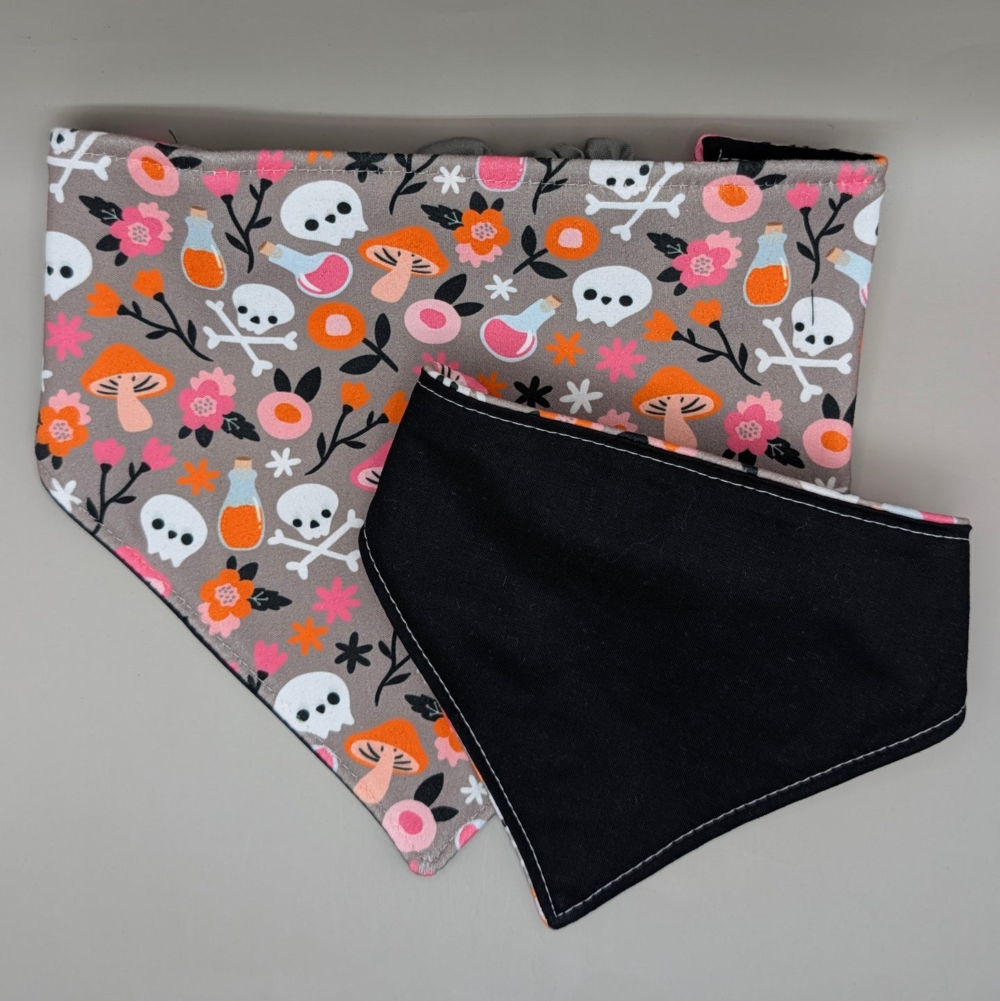 Skulls and Potions Scrunchie bandana