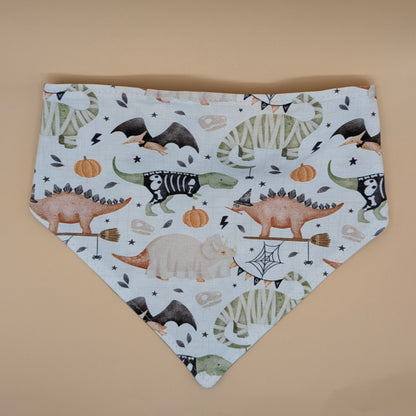 Dino Costume- Reversible Scrunchie Bandana